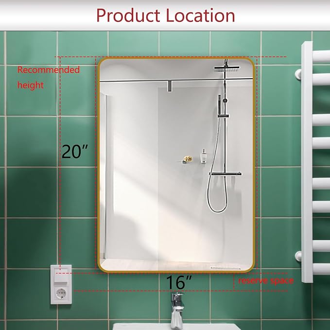 Bathroom Medicine Cabinet, Recessed & Surface Wall Cabinet - Image 2