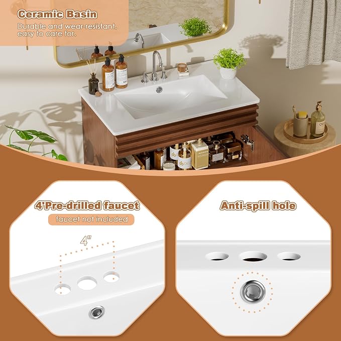 ROOMTEC 30" Bathroom Vanity - Image 9