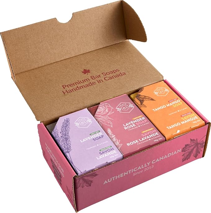 Crate 61, Handmade in Canada, Plant Based Cold Process Natural Bar Soap - Image 2