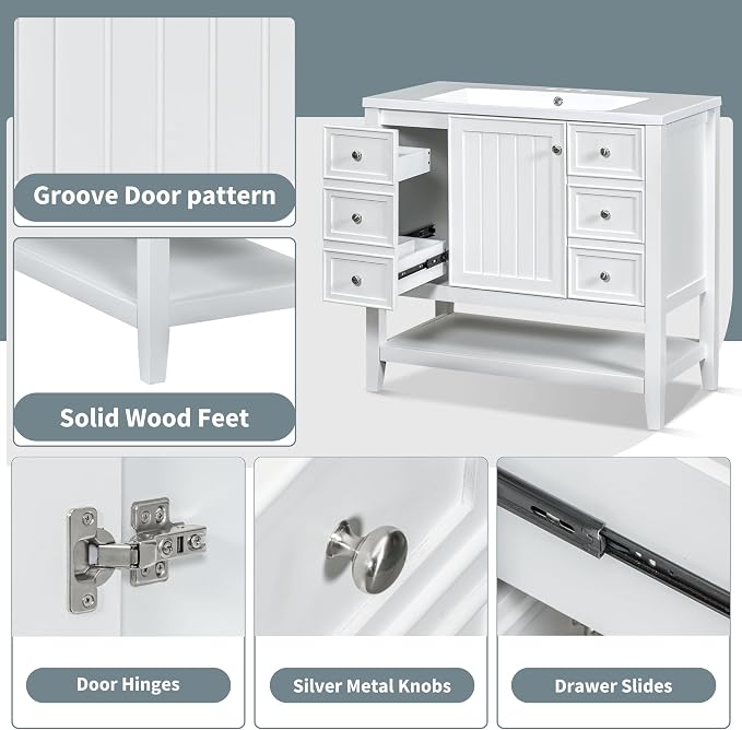 Favfurish 36" Bathroom Vanity - Image 10