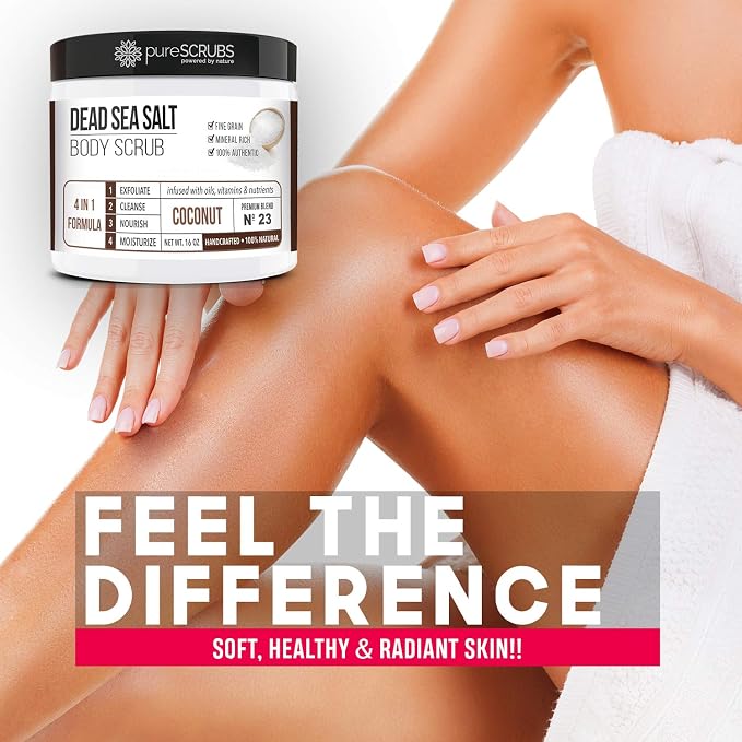 pureSCRUBS Premium Coconut Body Scrub Set - Image 5