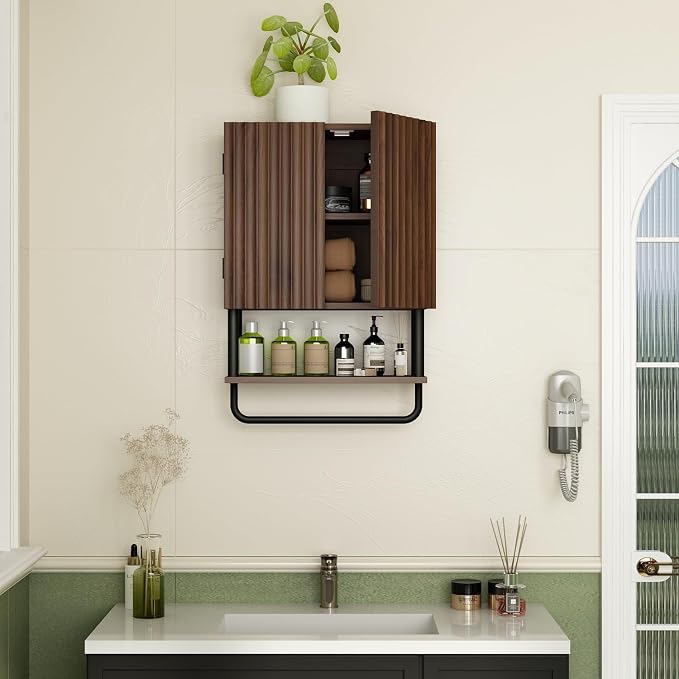 RUSTOWN Farmhouse Bathroom Wall Cabinet - Image 8
