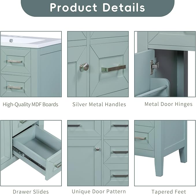 Favfurish 30" Bathroom Vanity - Image 9