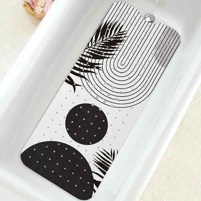 Bathtub Mat Non Slip, Bohemia Extra Long Bath tub Mat Shower Floor Mat by BathtubMat