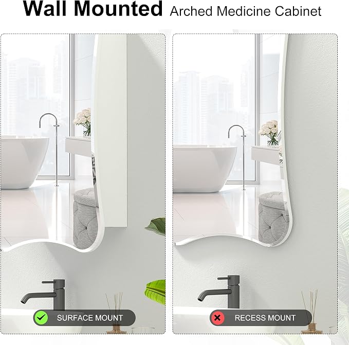 20x30 Beveled Edge Medicine Cabinet - Image 5