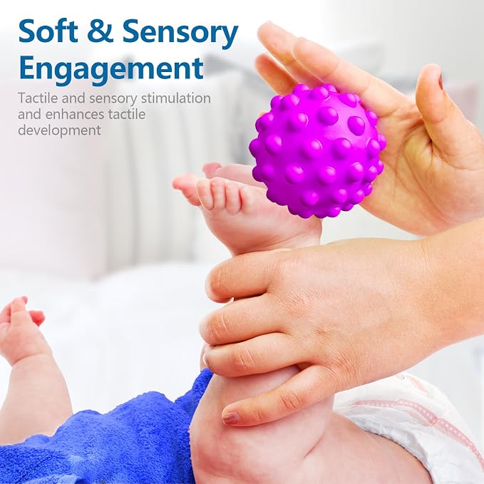 Montessori Toys for Babies 3 Months+, Baby Balls 3 to 12 Month for Babies & - Image 8