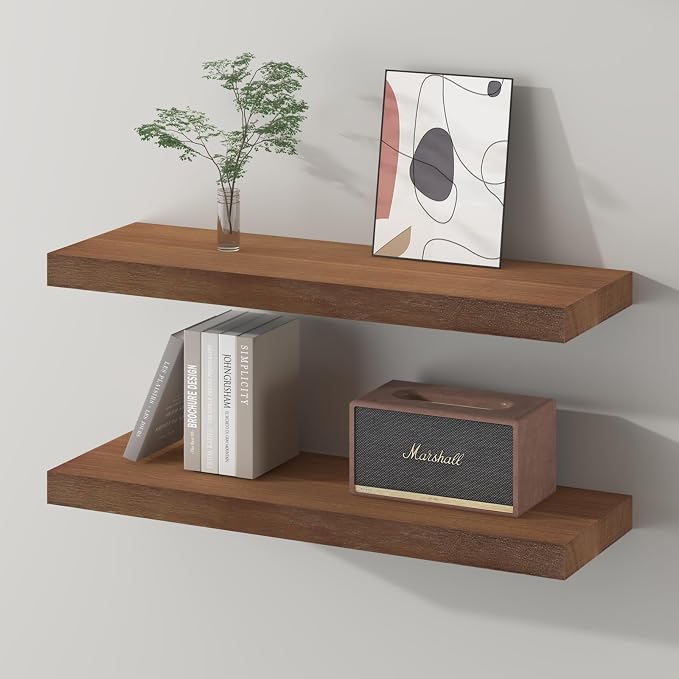 SAUMONIERES Floating Wall Shelves by Saumonieres