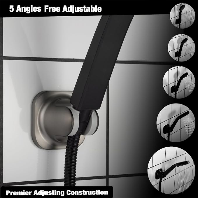 Hand held Shower Head Holder Wall Mount - Image 4