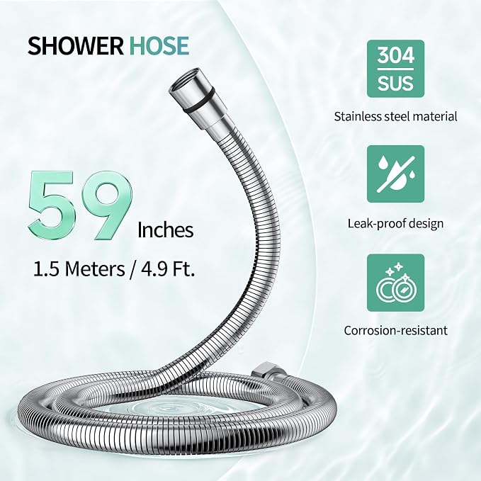 SR SUN RISE 1.5 Meters/59 Inches/4.9 Ft. Flexible 304 Stainless Steel - Image 4