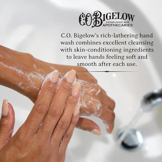 C.O. Bigelow Iconic Collection Amber Hand Wash, Scented Hand Soap - Image 2