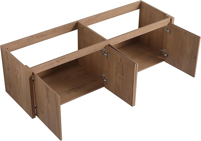 60 Inch Floating Bathroom Vanity, Modern Bathroom Vanity Cabinet - Image 8