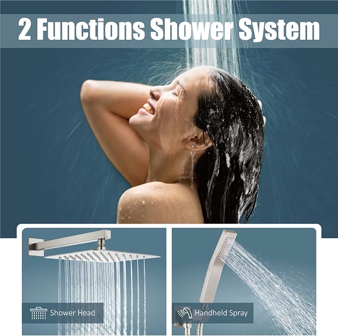 Aolemi Shower Faucet Set Rain Shower System - Image 2