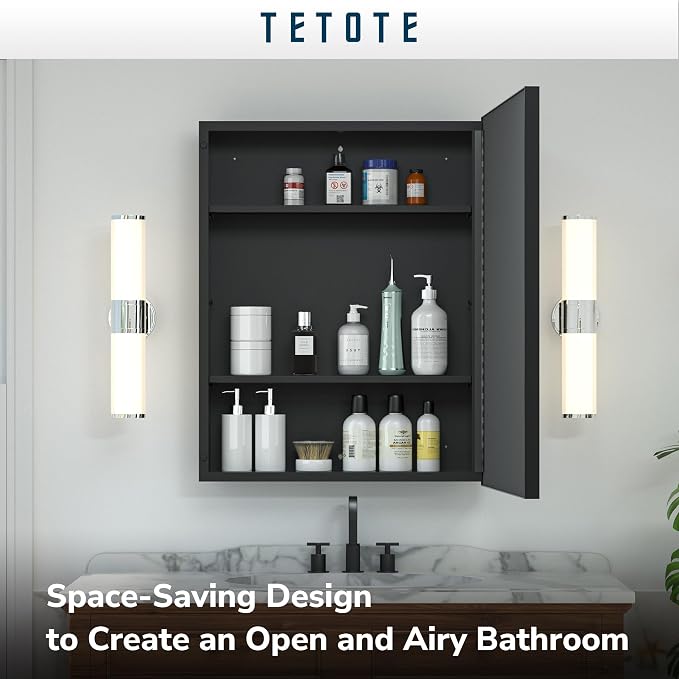 TETOTE 48x30 Inch Medicine Cabinet - Image 5
