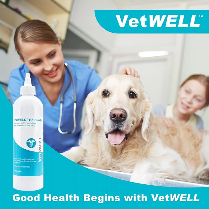 VetWELL Dog Ear Cleaner Solution & Infection Treatment - Image 7