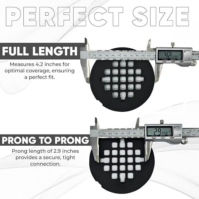 4 ¼” Matte Black Snap-in Shower Drain Cover - Image 6