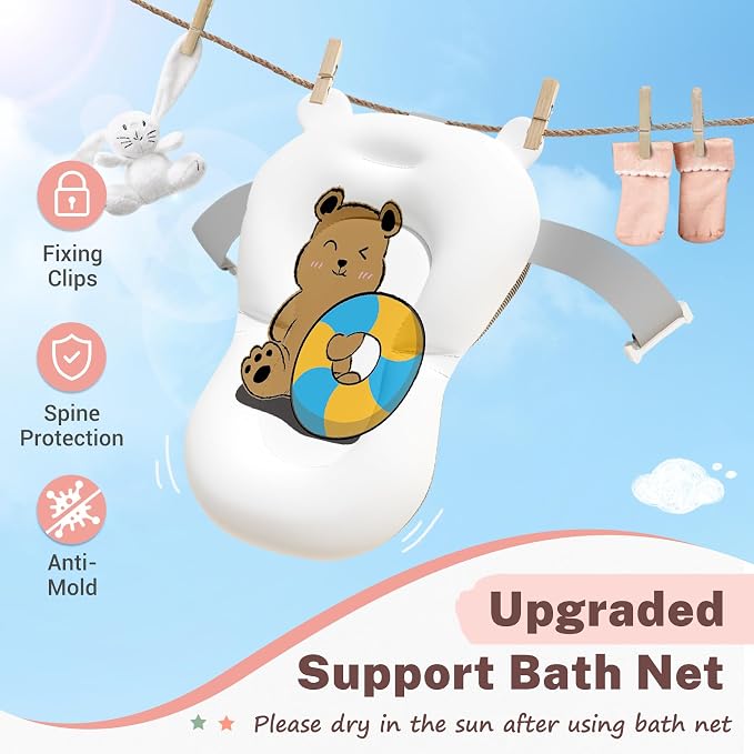 AVIDOR Baby Bathtub, Collapsible Bathtub - Image 3