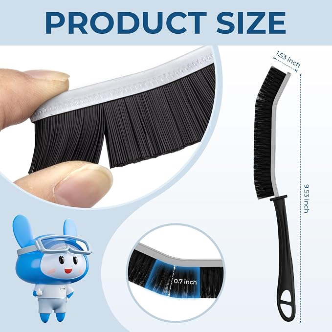 Crevice Cleaning Brushes, Scrub Brush - Image 2