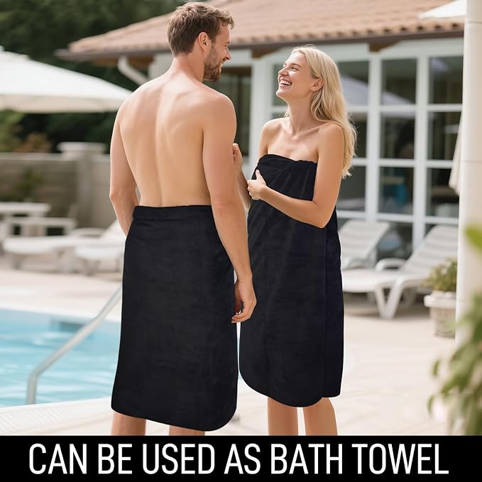 SUNLAND Microfiber Gym Bath Towel Ultra Soft Travel Camping Towel Super - Image 6