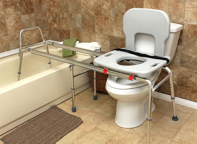 Eagle Health Supplies Toilet-to-Tub Transfer Bench - Image 3