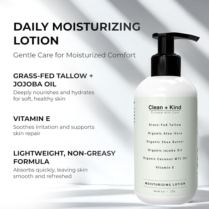 Daily Moisturizing Lotion – Tallow Body Lotion - Image 4