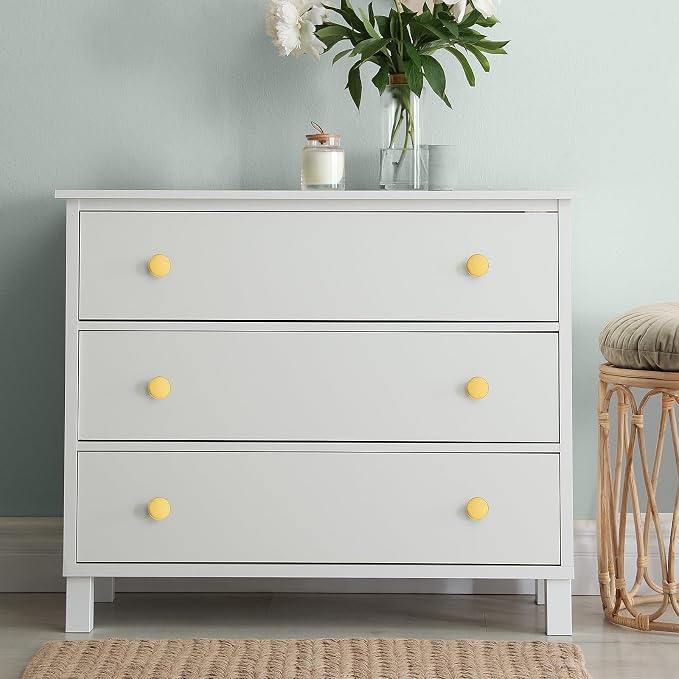 Ravinte 15 Pack Cabinet Knobs Gold Kitchen Cabinet Knobs Round Dresser Drawer - Image 4