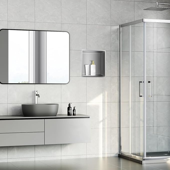 12" X 12" Shower Niche Insert Tile Ready, Niche - Image 7