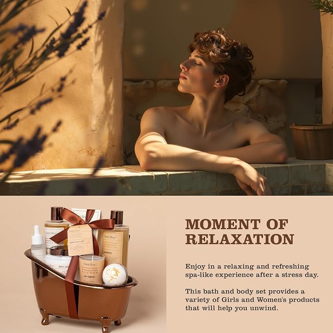 Fathers Day Gifts for Men Dad Birthday Gifts Spa Kit Cedar & Bergamot Scents - Image 7