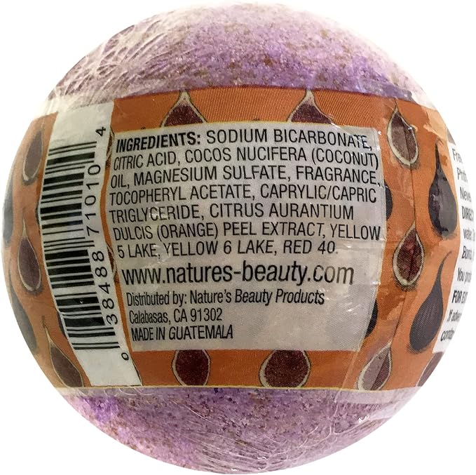 Nature's Beauty Brown Sugar & Fig Bath Bomb Multi-Pack - Image 7