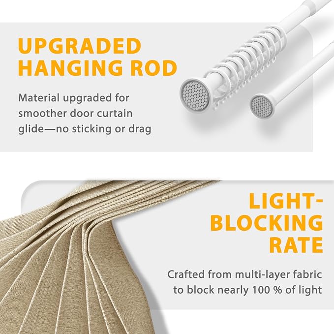 Accordion Door Curtain Set - Image 8