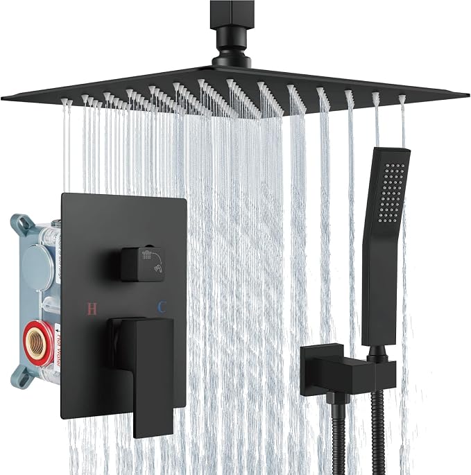 Aolemi Ceiling Mount Shower System Rain Shower Head by Aolemi