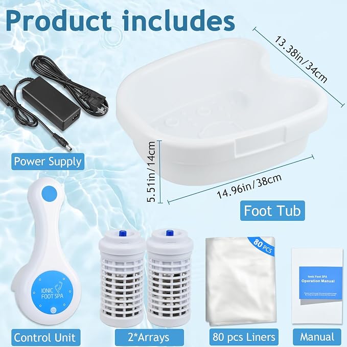 Ionic Foot Bath Detox Machine 3.0, Ionic Foot Spa - Image 2
