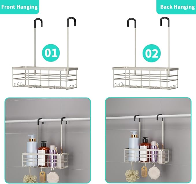 HapiRm Hanging Shower Caddy Organizer - Image 4