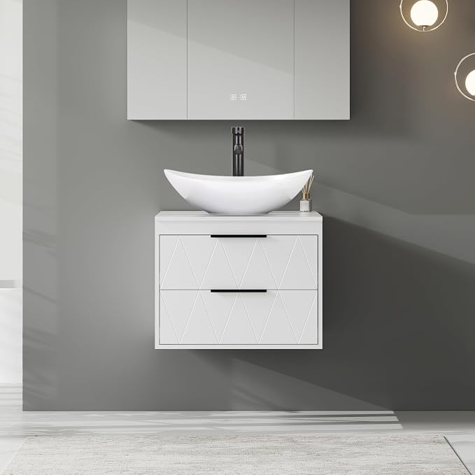 eclife 24" Floating Bathroom Vanities - Image 3
