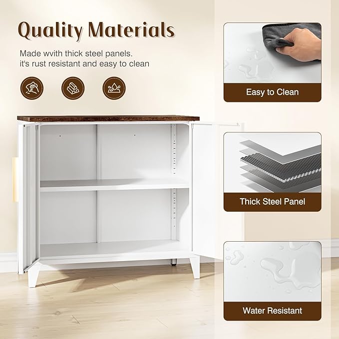 Letaya Metal Storage Cabinet - Image 5