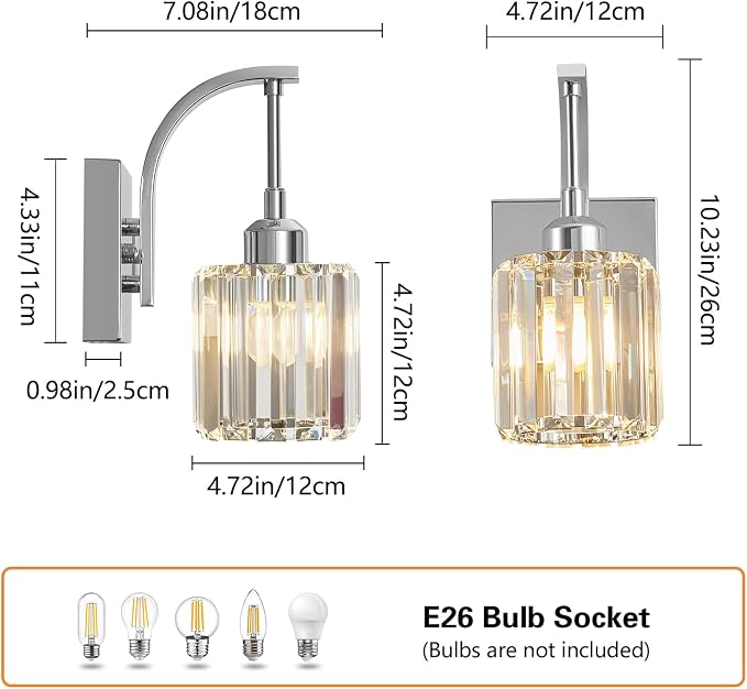 Wall Sconces, Modern Wall Lamp for Bathroom, and Makeup, Easy Installation - Image 4