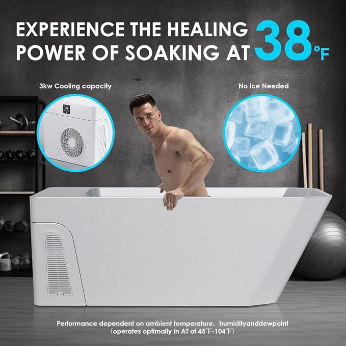 Cold Plunge Tub, Ice Bath Tub - Image 4