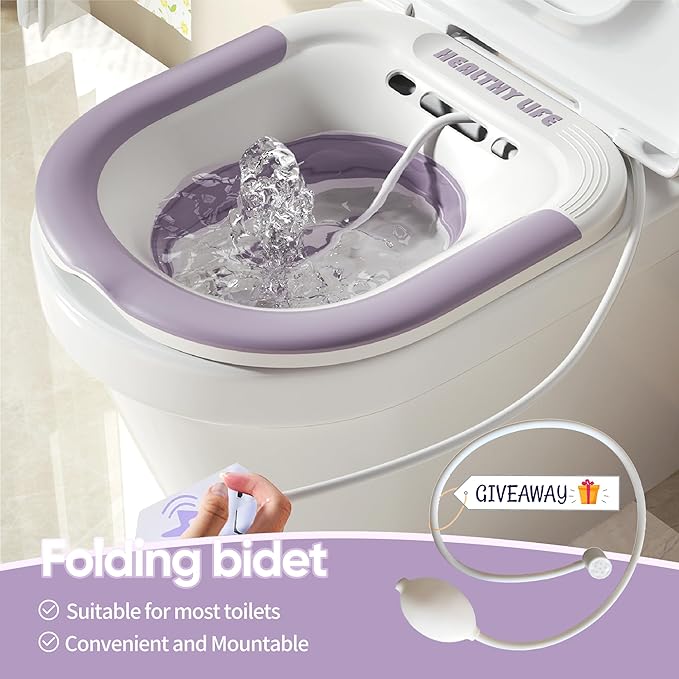 Electric Sitz Bath, Unisex Foldable Sitz Bath - Image 2