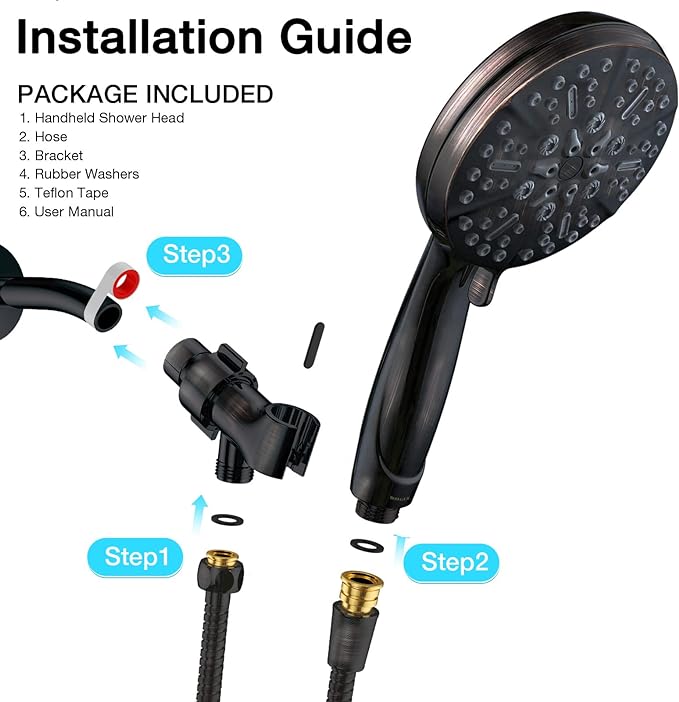 ORB High Pressure Shower Head - Image 4