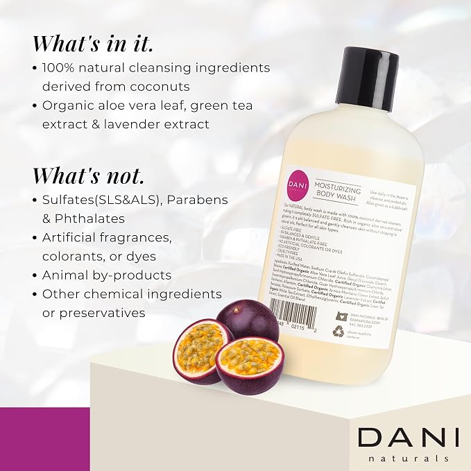 DANI Naturals Moisturizing Body Wash - Image 4