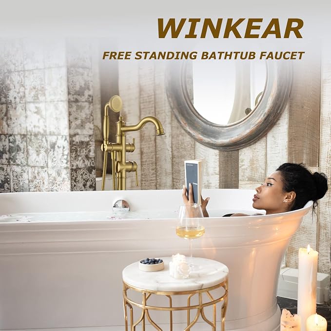 Freestanding Floor Mount Tub Filler - Image 3