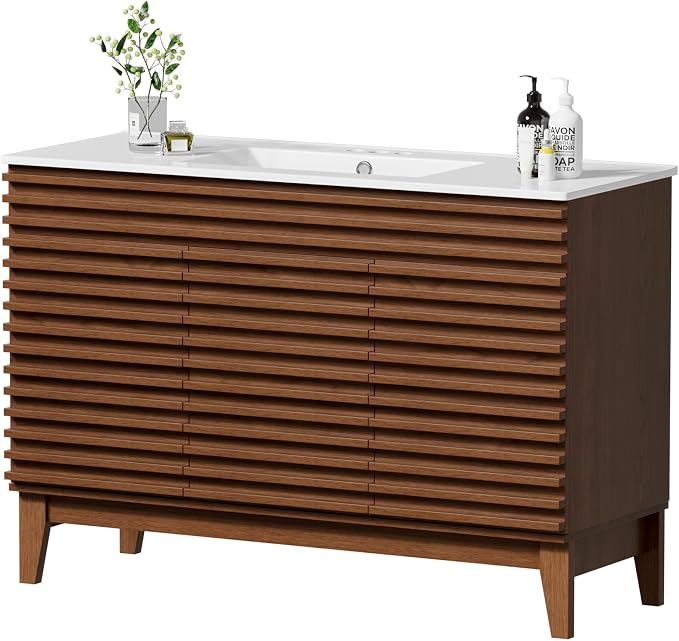 APRILSOUL 48" Bathroom Vanity by Unknown