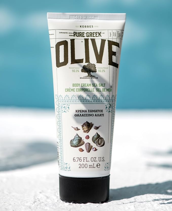 KORRES Olive Body Lotion for Dry Skin, Moisturizer Cream - Image 4