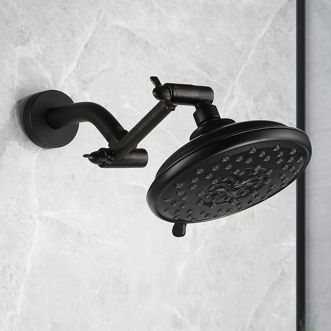 Shower Arm Extension, Solid Brass Shower Extender - Image 3