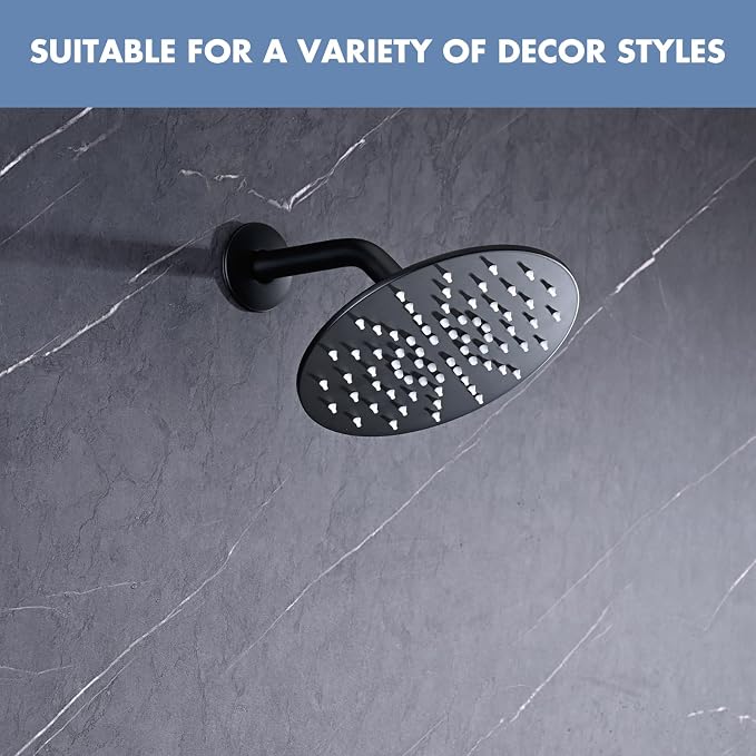 Rainfall Shower Head, MEDIOMI Rain Shower Head Set - Image 7