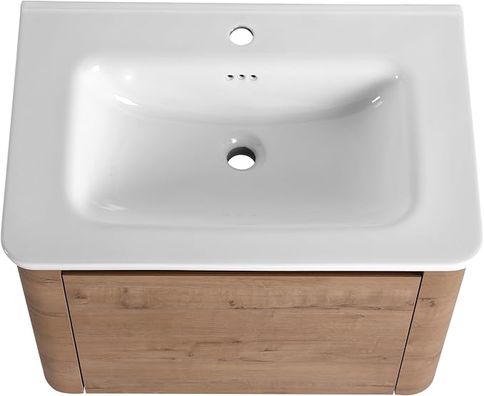 28 Inch Floating Vanity, Modern Bathroom Vanity - Image 8