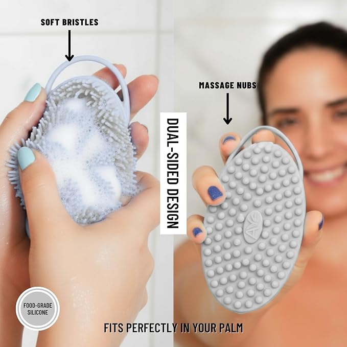 Silicone Body Scrubber for Shower - Image 4