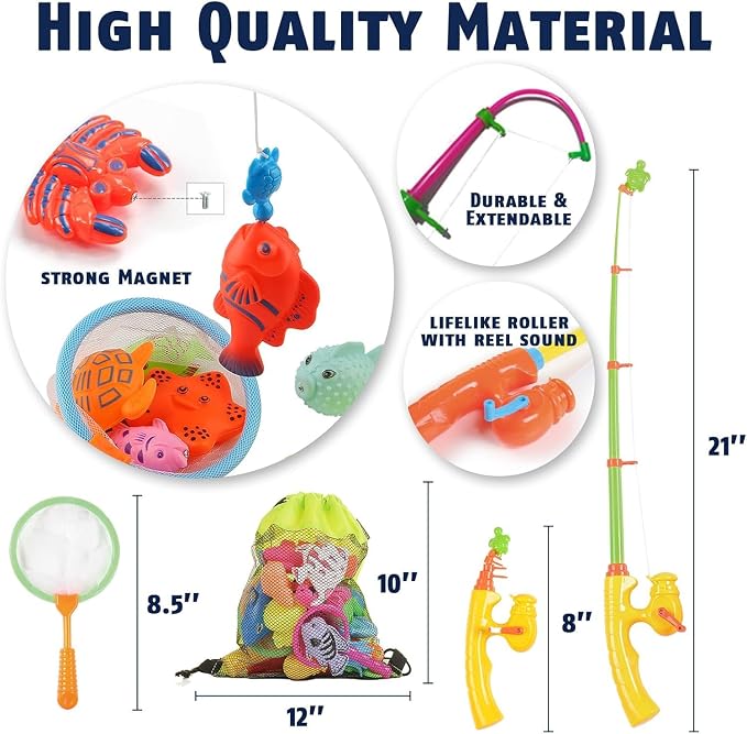 CozyBomB™ Magnetic Fishing Toys Game Set - Image 3