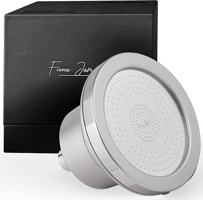 Fiona James Filtered Shower Head – High Pressure Shower Filter by FIONAJAMES