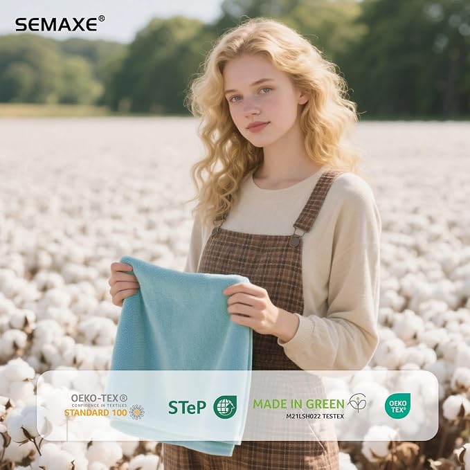 SEMAXE Bathroom Hand Towel, 100% Cotton Towels - Image 4