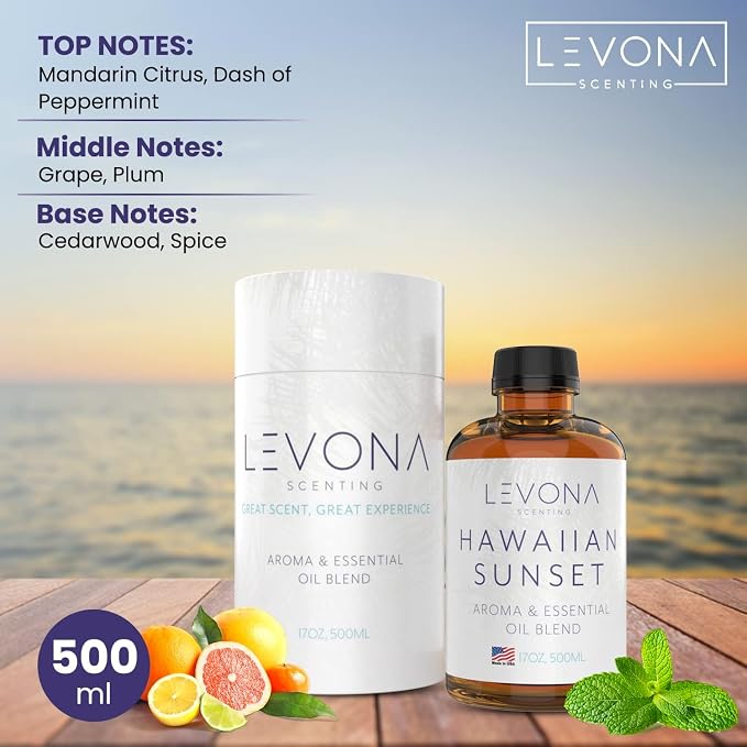Levona Scent Essential Oils For Diffusers For Home Luxury Scents - Image 2